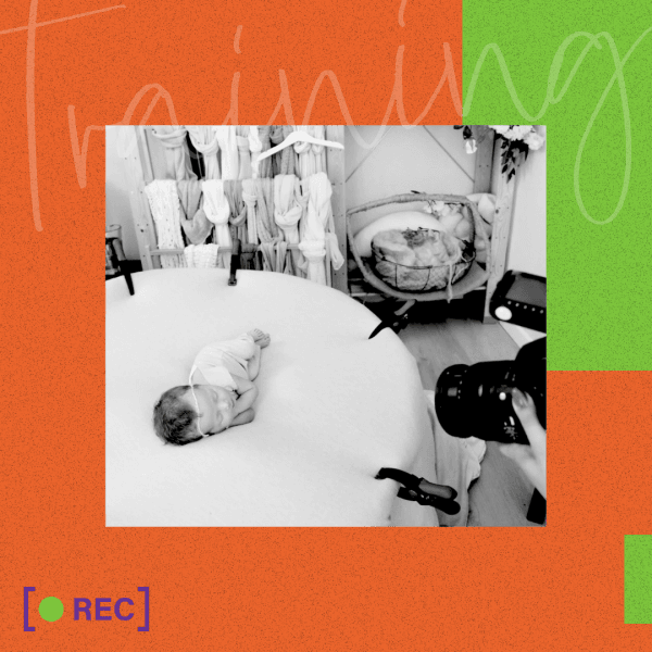 Online training geposeerde newbornfotografie